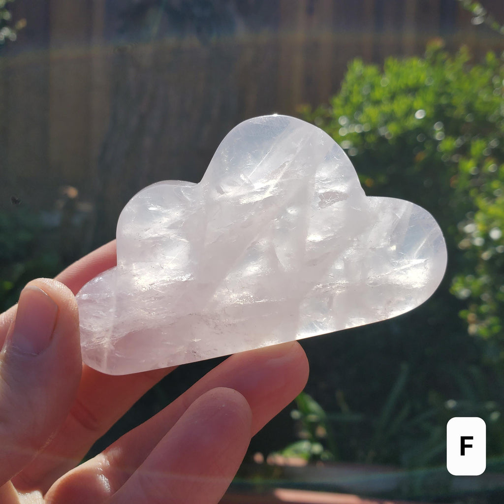 Rose Quartz Cloud - Unconditional Love, Compassion, Kindness, Self Love - Standing Pink Cloud Crystal Stone Healing Gemstones