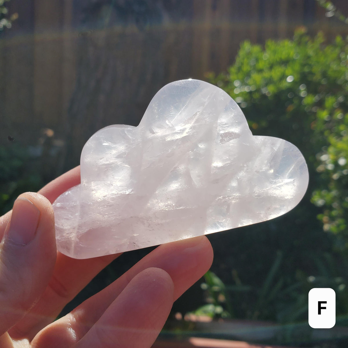 Rose Quartz Cloud - Unconditional Love, Compassion, Kindness, Self Love - Standing Pink Cloud Crystal Stone Healing Gemstones