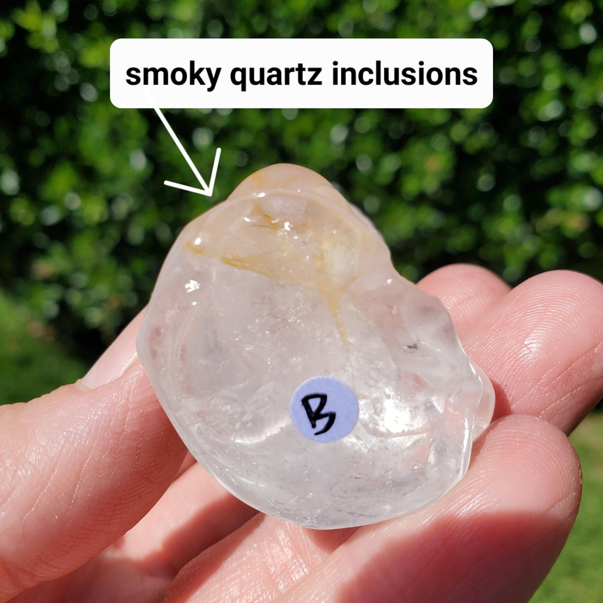 Clear Quartz Buddha 1.95" to 2.60" tall - Counteracts Negative, Energizes Positive Energy - Carved Buddha Stone Healing Crystals Gemstones