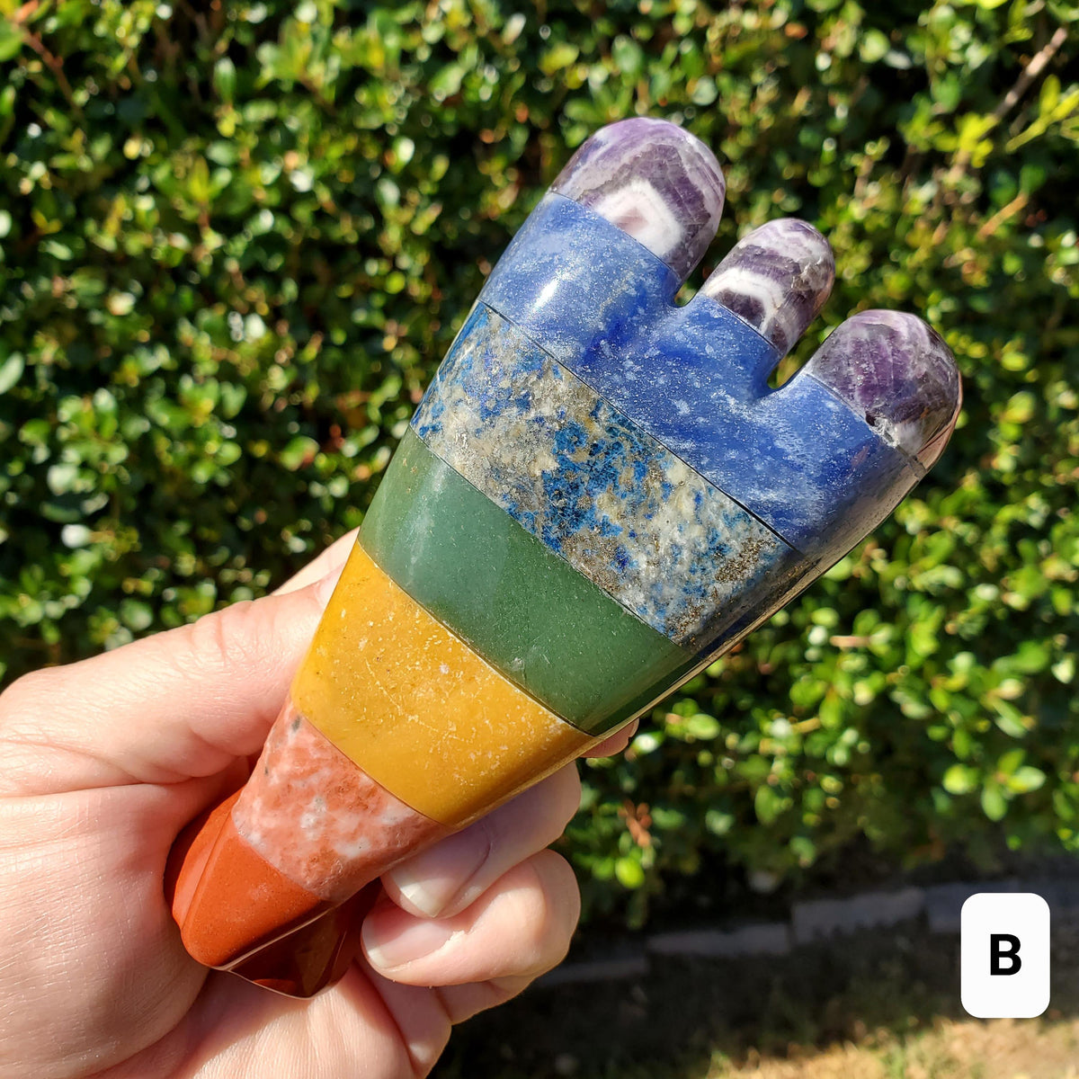 Chunky Chakra Angel - Grounding, Manifestation, Self Reflection, Prosperity, Wisdom, Strength, Awareness - Angel Statement