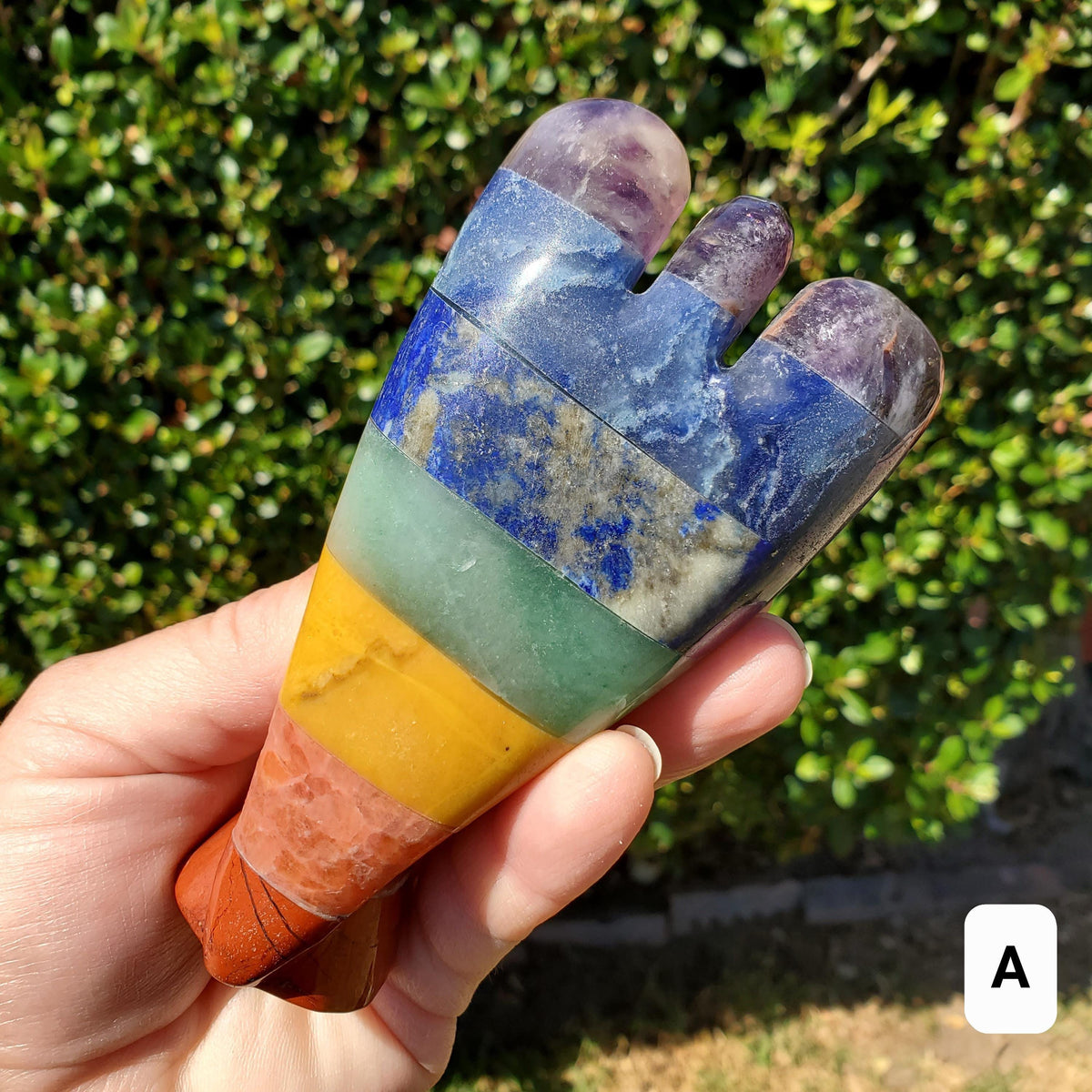 Chunky Chakra Angel - Grounding, Manifestation, Self Reflection, Prosperity, Wisdom, Strength, Awareness - Angel Statement