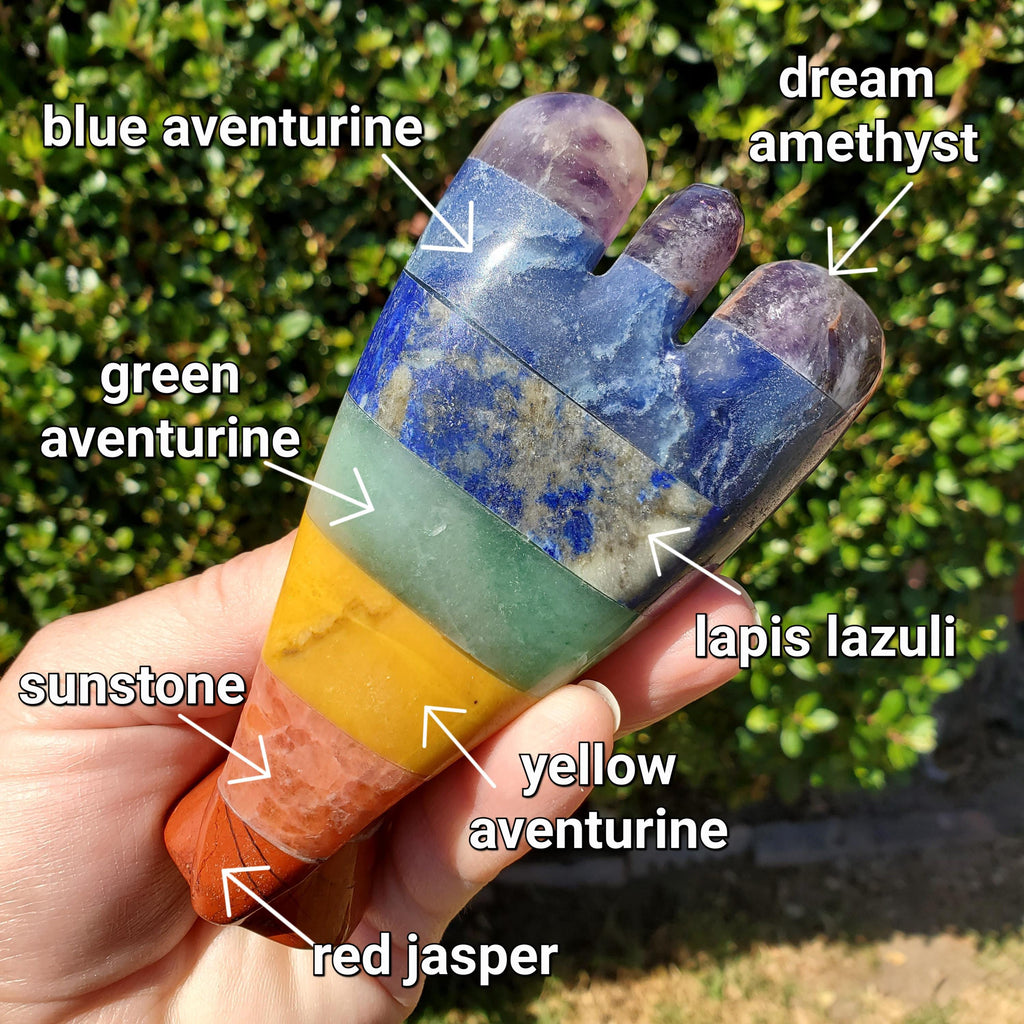 Chunky Chakra Angel - Grounding, Manifestation, Self Reflection, Prosperity, Wisdom, Strength, Awareness - Angel Statement
