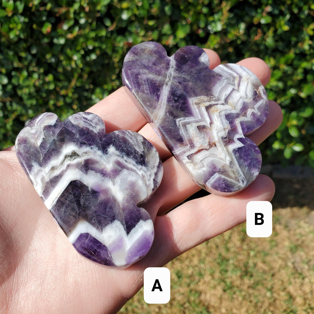 Dream Amethyst Cloud - Calming, Energetic Protection, Positivity, Divine Love - Purple Amethyst Crystal Standing Cloud Carving