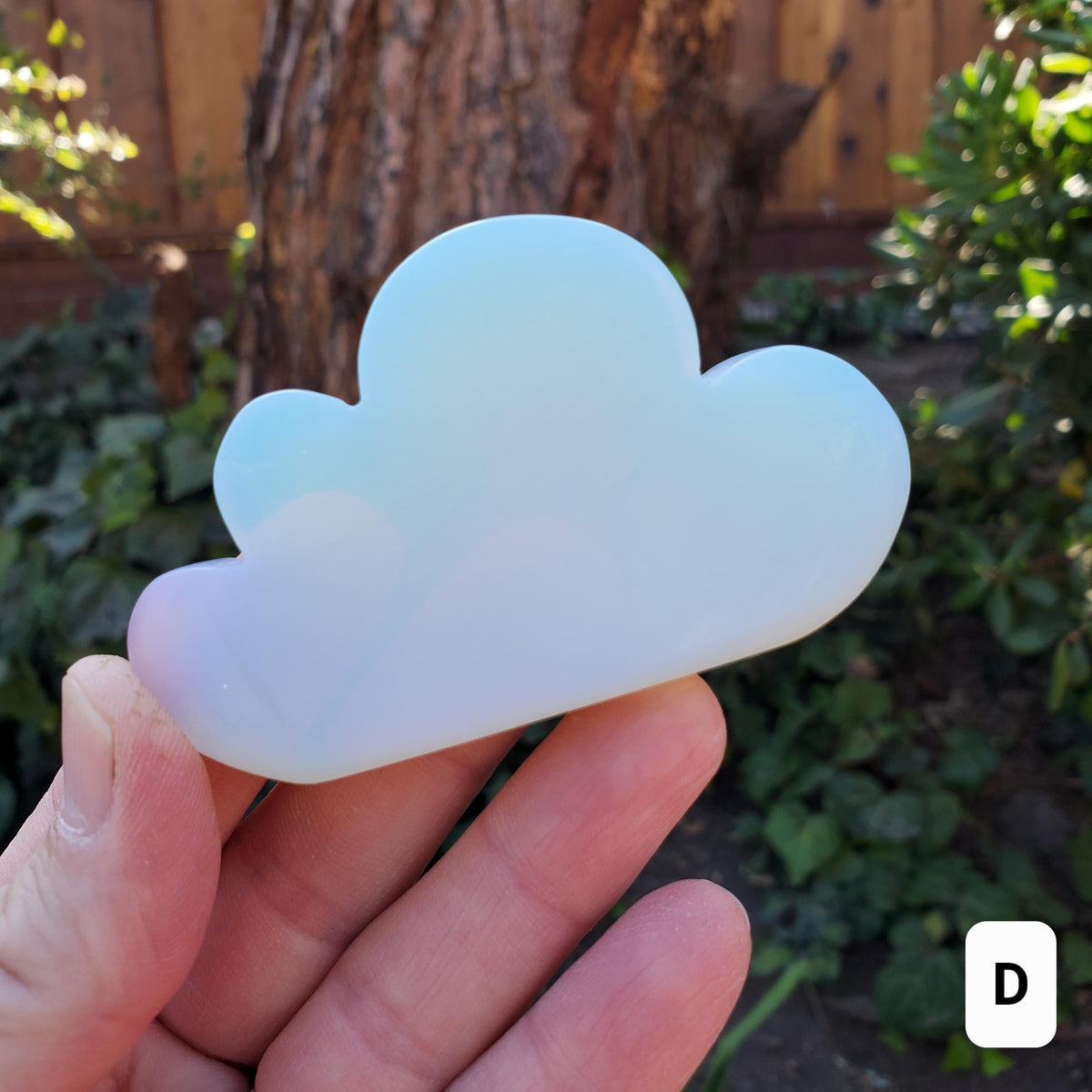 Standing Opalite Cloud - Confidence, Boost Inner Power, Stabilizing - Crystal Cloud Carving Healing Gemstones