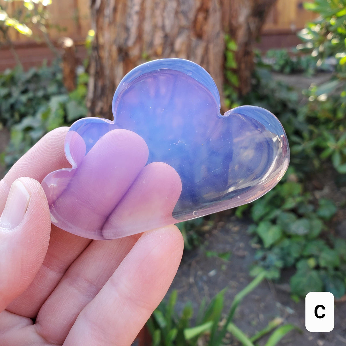 Standing Opalite Cloud - Confidence, Boost Inner Power, Stabilizing - Crystal Cloud Carving Healing Gemstones