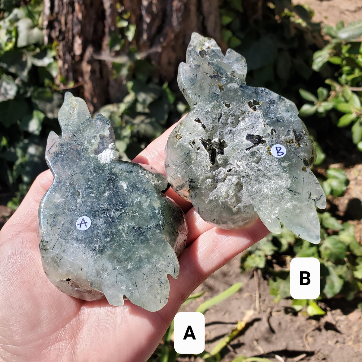 Chunky Prehnite Rose - The Healer's Stone, Restoring & Protecting Energy, Visualizations - Green Rose Carving Crystal Flower Healing Stone