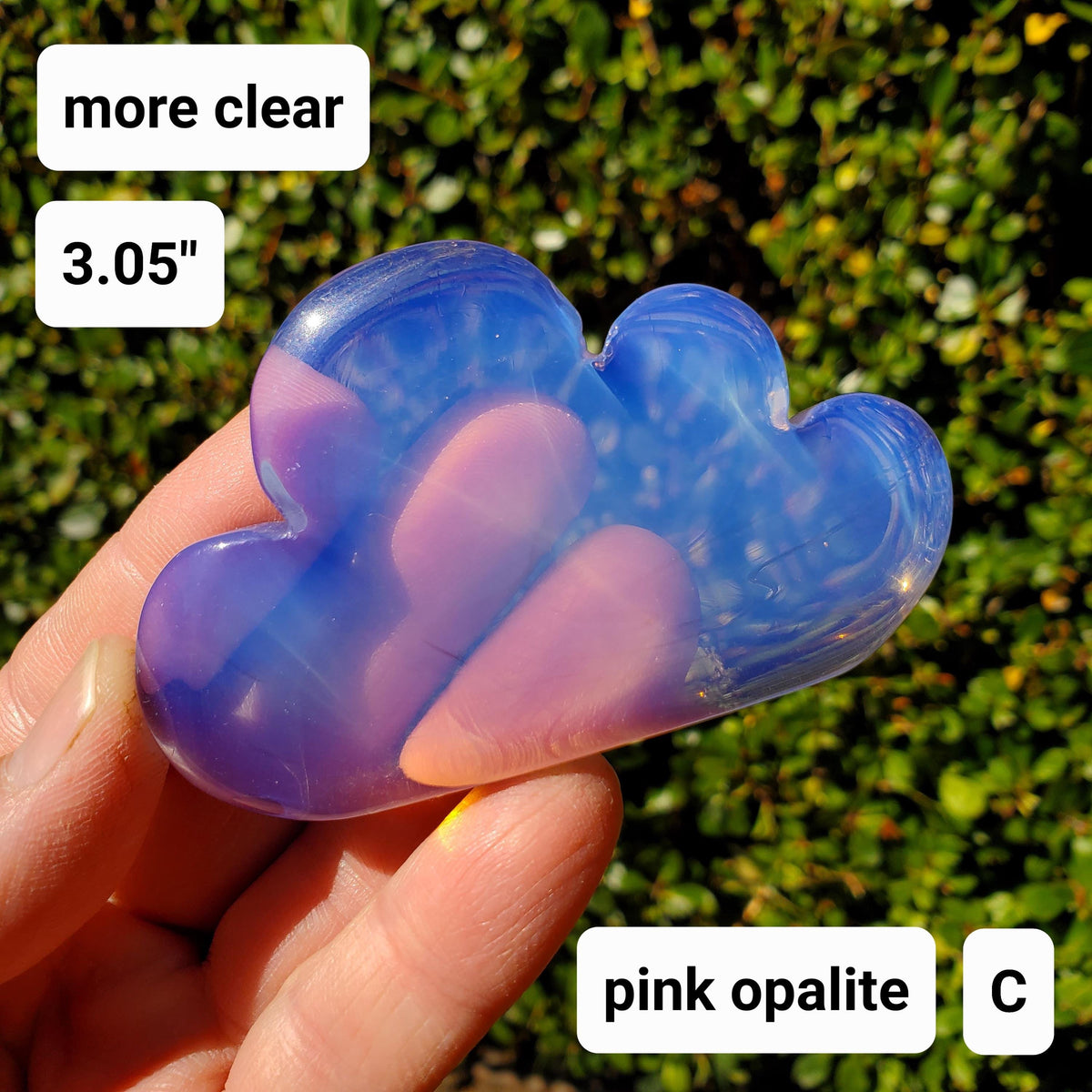 Standing Opalite Cloud - Confidence, Boost Inner Power, Stabilizing - Crystal Cloud Carving Healing Gemstones