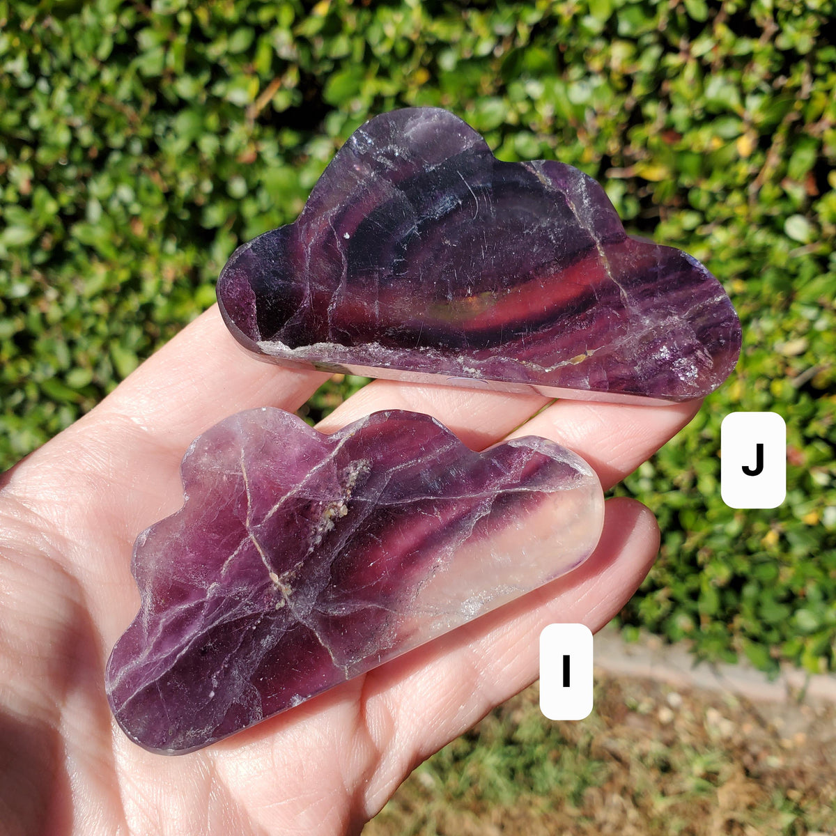 Rainbow Fluorite Standing Cloud (Listing 1 of 2) - Mental Clarity, Energetic Protection, Positivity - Carved Crystal Cloud Healing Gemstone
