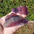 Rainbow Fluorite Standing Cloud (Listing 2 of 2) - Mental Clarity, Energetic Protection, Positivity - Carved Crystal Cloud Healing Gemstone