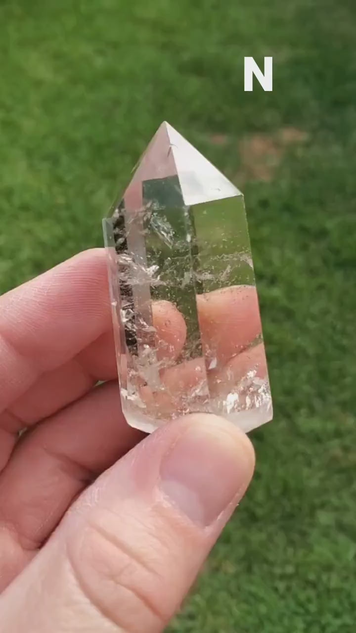 Smoky Quartz Tower - Protective, Filters Out Bad Energy - Smokey Quartz Point Generator Stone Healing Crystals Gemstones